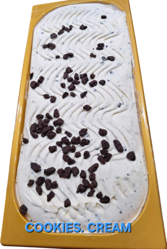 helado cookies cream